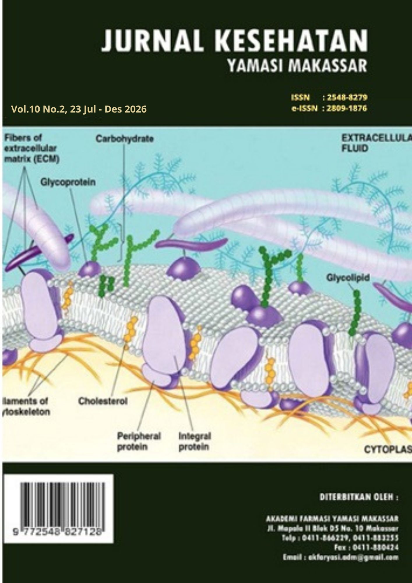 					View Vol. 10 No. 2 (2026): Jurnal Kesehatan
				